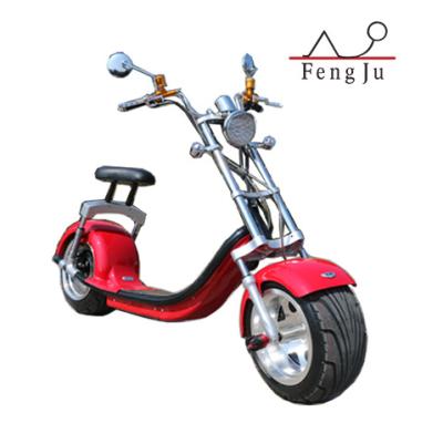 China Hot Selling Unisex Wholesale Fat Tire Two Wheels Powerful Adult Electric Scooter for sale