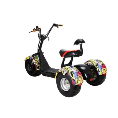 China Factory wholesale unisex adult 1000w 3wheel electric scooter citycoco golf for sale