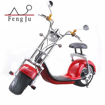 China Latest design 20ah unisex street legal electric scooters,adult-electric-scooters citycoco for sale