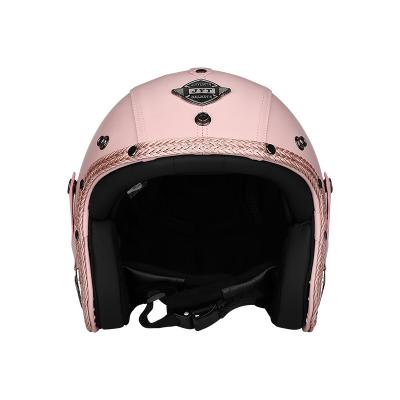 China Wholesale Custom ABS Colorful Logo Retro Full Face Mountain Motorcycle Helmet New for sale