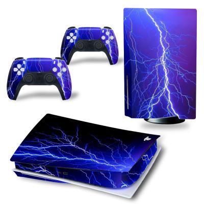 China Customized Game Controller Skins Sticker Customized Dustproof Shockproof Waterproof Case Cover Skin For PS5 Game Controller for sale