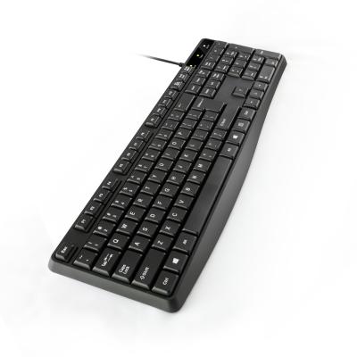 China Plug and Play Mechanical Keyboard Metal Gaming Keyboard USB Wire Keyboard for sale