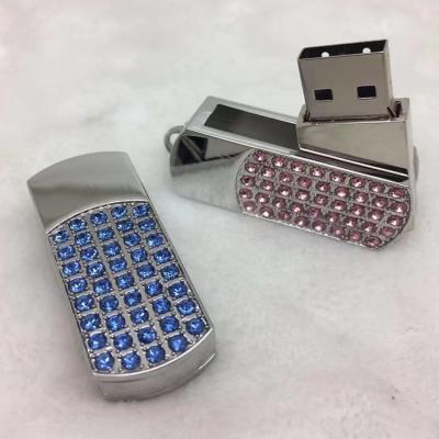 China Metal Jewelry Customized U Disk Metal USB Flash Mini Mini Drive for sale