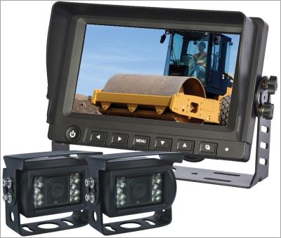 China Waterproof Port Crane Wired Backup Reversing Camera System With IP69K Waterproof Camera for sale