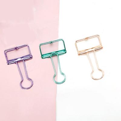 China Wholesale Multi Color Metal Binder Staples Office School Home Factory Folder Staple Office Binder Staples for sale