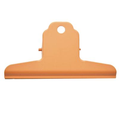 China Metal Factory Customized 100 Mm Mountain Shaped Hand Count Clip Color Office DIY Home Storage Clip for sale