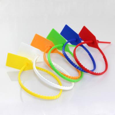 China Applied To Postal Service One Time Use Lock Seal Plastic Seal Strong Tensile for sale