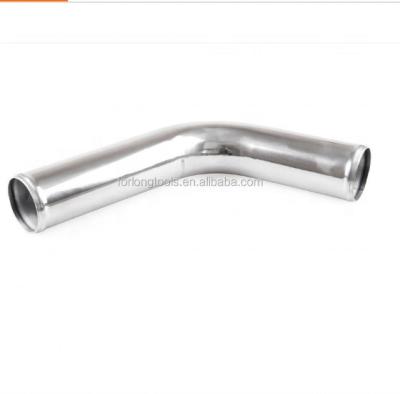 China Welding Connection Forged Aluminum 45 Degree Bends Elbow Pipe with Polished Surface and Finish for sale