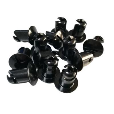 China Universal Aluminum Dzus Dome Head Buttons- Black 7/16