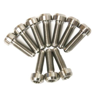 China DIN Standard Titanium Finish M7*24MM Bolt and Perfect for TITANIUM SPLIT RIM WHEEL Ready to Ship for sale