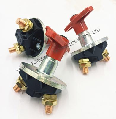 China Max. Spanning 60V DC Auto Universal Battery Cut Off Switch Disconnect Power Car Fitment ABS Plastic Alloy voor Automotive Te koop