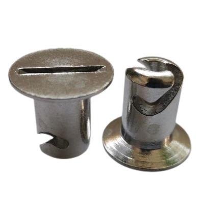 China Replace/Repair Dzus Fasteners 7/16*.500 Flush Head Aluminum 1/4 Quarter Turn Button Panel Fastener Sprint Car Compatible for sale