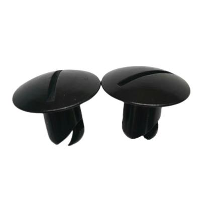 China Universal OE NO. Aluminum Dome Head Quarter Turn Dzus Buttons 7/16 x .500 with 1inch Head in Black/Silver for sale