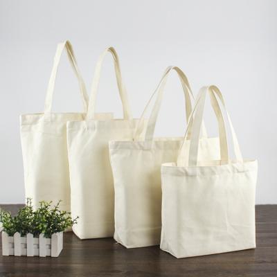 China Large Eco-Friendly Wholesale Custom Buying Logo Blank Natural Organic Extra Cotton Canvas Tote Bag for sale