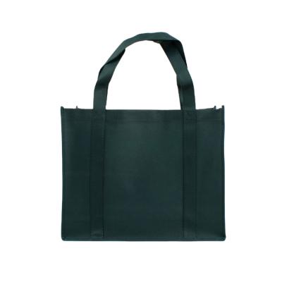 China Eco-Friendly Custom Embroidery Printed Organic Green Durable To Recycle Shopping Tote Non-Woven Bag for sale