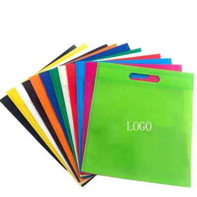 China Eco-Friendly Wholesale Portable Ultrasonic Sew Woven Carry Bag Recyclable Durable Dust Pouch Flat Cut Non Stitch for sale