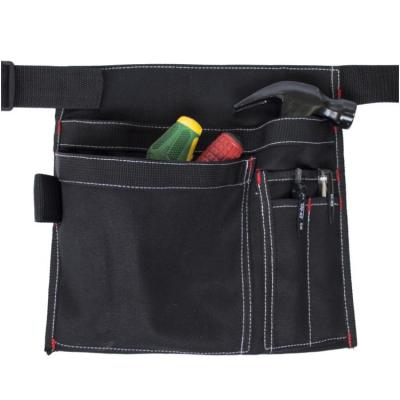 China Durable Heavy Duty Electrician Tool Storage Bag Waterproof Canvas Small Tool Belt Bag for sale