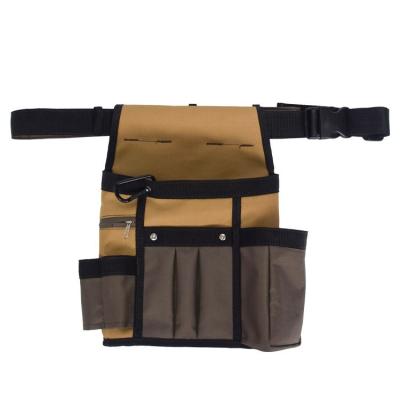 China Goods 2021 Hot Selling Good Quality Power Company Pocket Tool Bag Tool Belt Sturdy Durable Apron for sale