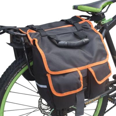 China Mulitifunction Fashion Design Bike Rear Seat Trunk Waterproof Shoulder Bag Cycling Saddle Back Pack for sale