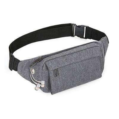 China Water Proof Durable China Manufacturer Good Price Waterproof Belt Bag Man Canvas Waist Bag for sale