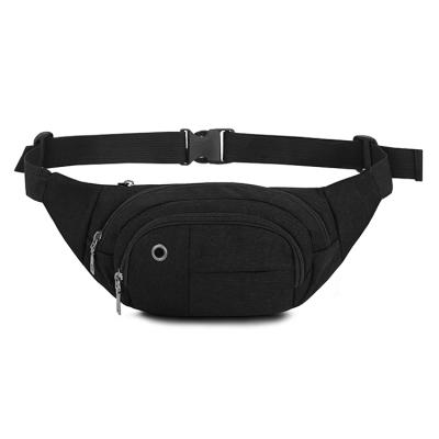 China Water Proof Outdoor Men's Ladies Customize Service Nylon Anti Friction Fanny Pack Waist Bag Logo Sports Waist Bag for sale