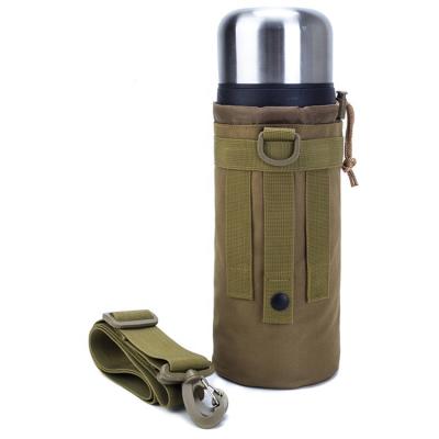 China Custom high quality fashion outdoor sports insulated portable tactical unisex cross - body bottle pocket water bottle bag sling bag for sale