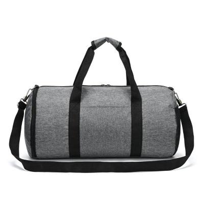 China Large Capacity Custom Canvas Fleece Waterproof Shoulder Gym Travel Multifunctional Waterproof Bag for sale