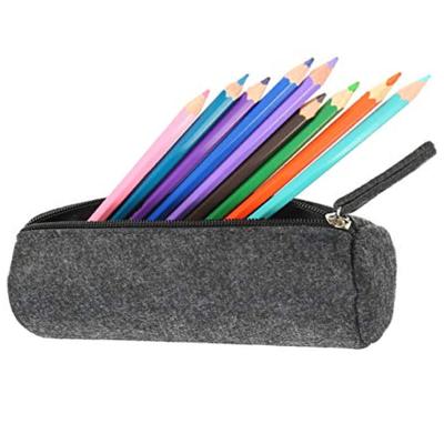 China Eco-friendly Recyclable Students Pen Pouch Felt Pencil Case Eco-friendly Wholesale Multi Function Creativity For School for sale