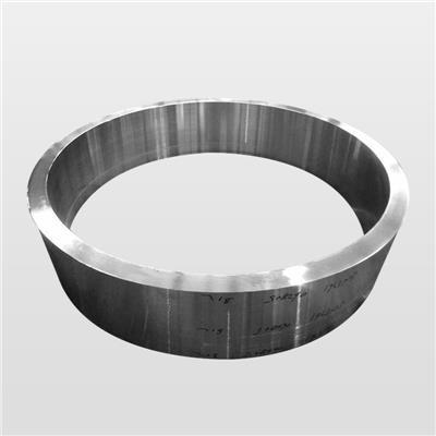 China 50Mn 42CrMo Big Diameter Hot Press Parts Carbon Steel Ring Forging Forging for sale