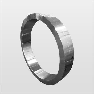 China 50Mn 50Mn Large Diameter Hot Press Parts Carbon Steel Ring Forging Large Forging for sale