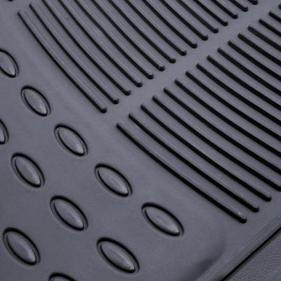 China Protect the car floor and easy to clean high quality unique durable car mats 4pcs/set 3pcs/set rubber car mat for sale