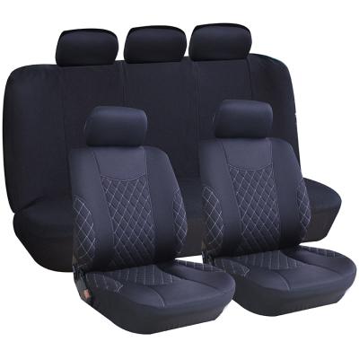 China Business China Factory High Quality Simple Mesh Waist 3D Car Seat Cover Universal Car Interior Accessories for sale