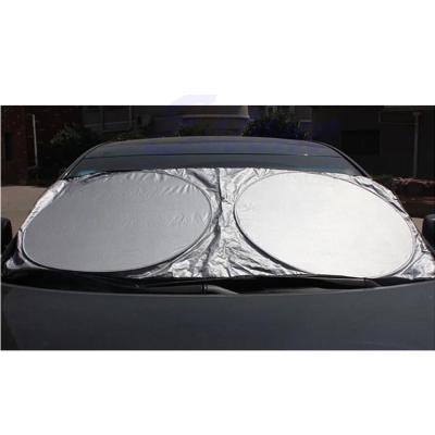 China Support To Custom Any Size And Any Shape Most Popularity 170T Silver Car Sunshade for sale