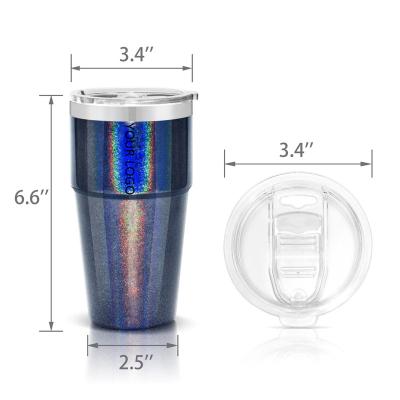 China Sustainable Double Wall Vacuum Insulated Wine Tumbler Stainless Steel 16oz Tumbler Cup for sale