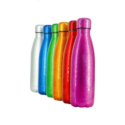 China Sustainable Cola Shape Water Bottle 500ML Double Wall Stainless Steel Vacuum Insulated Water Bottle for sale