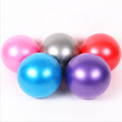 China Different Color Anti-burst/Eco-friendly/Durable Anti-burst Options 25cm Small PVC Pilates Ball With Custom Printing for sale