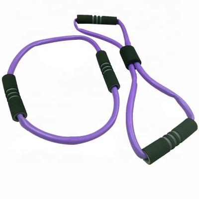 China High Resilience/High Elasticity/Anti-slip/Eco-friendly/Durable Fitness Exercise Muscle Training Latex Expander Tube Set With Customized Logo for sale