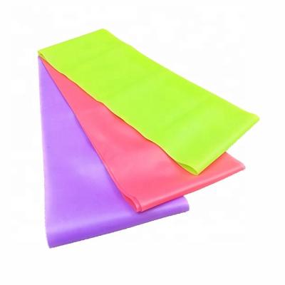 China Soft/High Elasticity/Eco-Friendly Latex Gym Exercise Resistance Band Material Loop Anti-skid/Eco-Friendly/Durable With Private Label And Package for sale