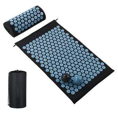 China Soft/High Quality/Massage Funtion/Eco-friendly/Durable Hot Selling Acupressure Mat With Massage Balls Kit for sale