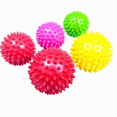 China Custom color pvc foot massager ball newcomers soft/high quality/anti-slip/eco-friendly/durable in gym for sale