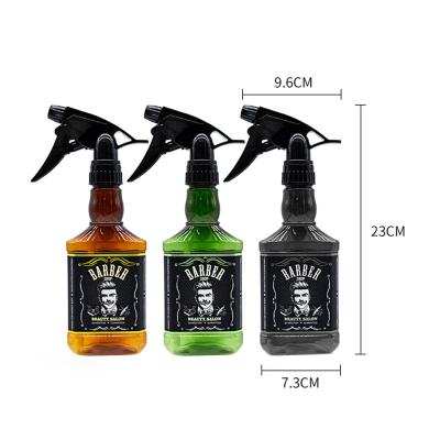 China Barber Stations Equipment 300ML Water Spray Bottle Hair Beauty Styling Mist Trigger Fine Water Spray Bottles Salon Barber Tools for sale