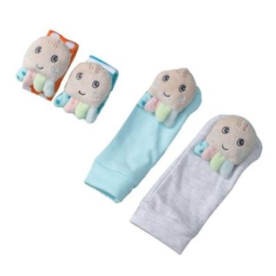 China Boy Girl Arm Hand Wristband Feet Leg Sock Soft Newborn Infant Baby Toys Jigsaw for sale