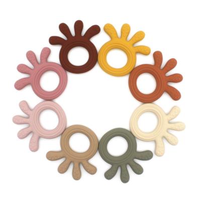 China Reuseable Baby Teething Toys & Natural Organic Baby Chew Toys Silicone Teethers for sale