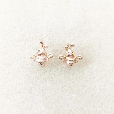 China Simple Hiphop Design, Small Exquisite Rhinestone Earrings, Ladies Fashion Gold Plated Circle Earrings Korean Studs for sale