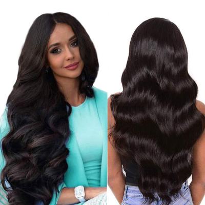 China Body Wave 26 Inch Long High Density Curly Wig For Women Lace Up Hair Body Wave Wigs for sale