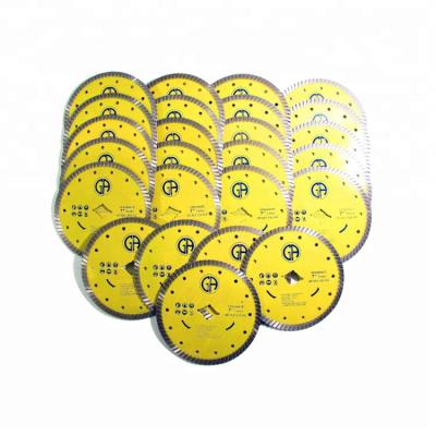 China Diamound turbo 7IN Hot-pressed diamond band saw blade for general purpose for sale