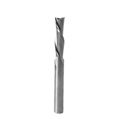 China Aluminum Carbide Router Bit Down Spiral Cut Bit 2 Flutes with 1/4