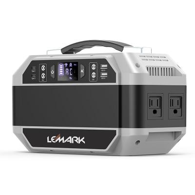 China 350W Fast Charge Backup Generator Mobile 346Wh Lithium Battery Power Supply 110V AC Outlet Portable Power Pack For Camping for sale