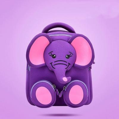 China Wholesale Waterproof Neoprene 3D Cartoon Lightweight Animal Schoolbags Waterproof For Kids for sale