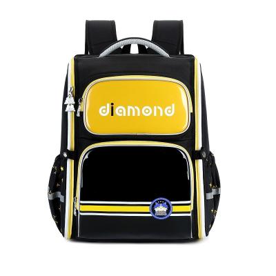 China Waterproof New Arrival In Stock Boys Girls Colorful Nylon Waterproof Kids School Backpacks for sale